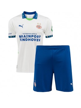 PSV Eindhoven Ausweichtrikot für Kinder 2024-25 Kurzarm (+ Kurze Hosen)